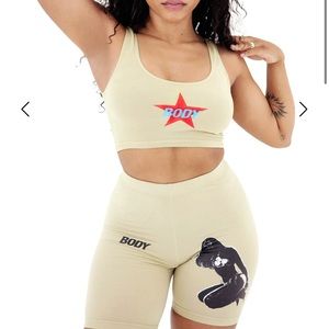 Body By Raven Tracy top & bottom